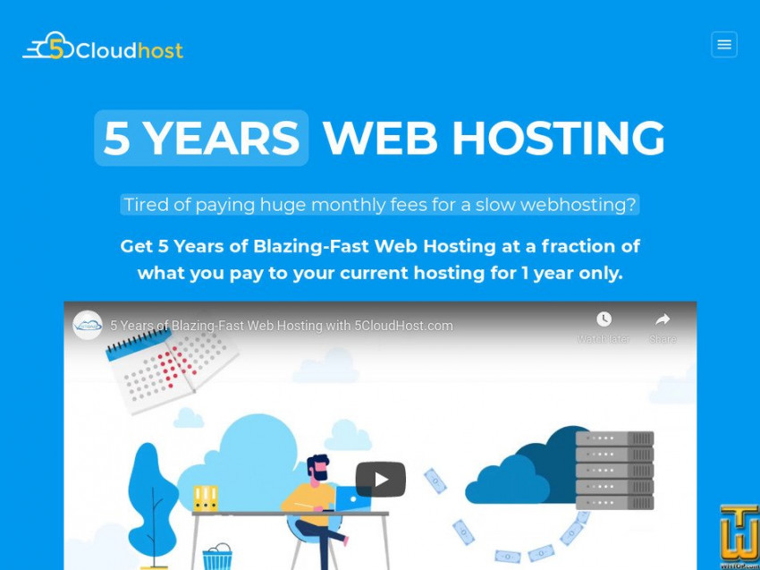 5CloudHost Review: Get Powerful 5 Years of Blazing-Fast Web Hosting