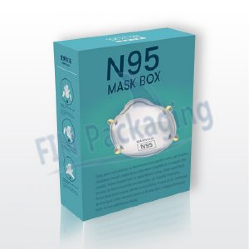 Custom printed Surgical Face Mask Boxes in USA