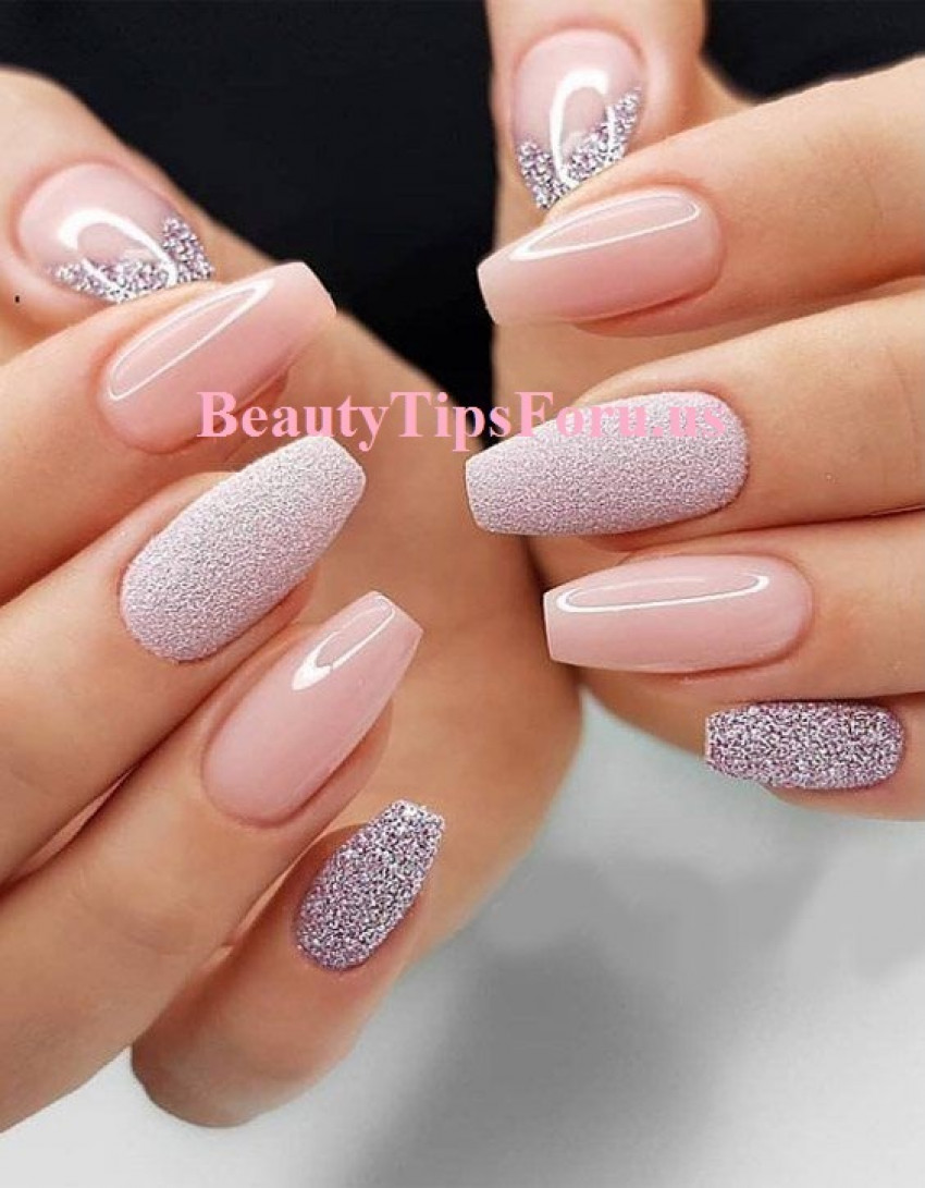 Beautiful nail art design which you can do at yourself at home.