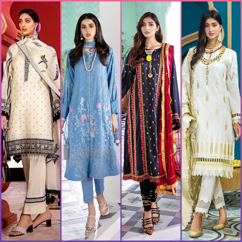 Online Pakistani Party Wear Dresses