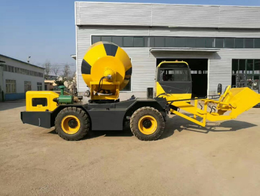 Six reasons why you should get a self loading mobile concrete mixer?