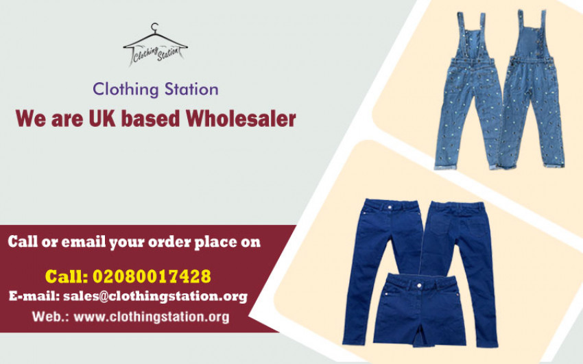 How are you able to buy denim clothing from the UK at a wholesale rate?