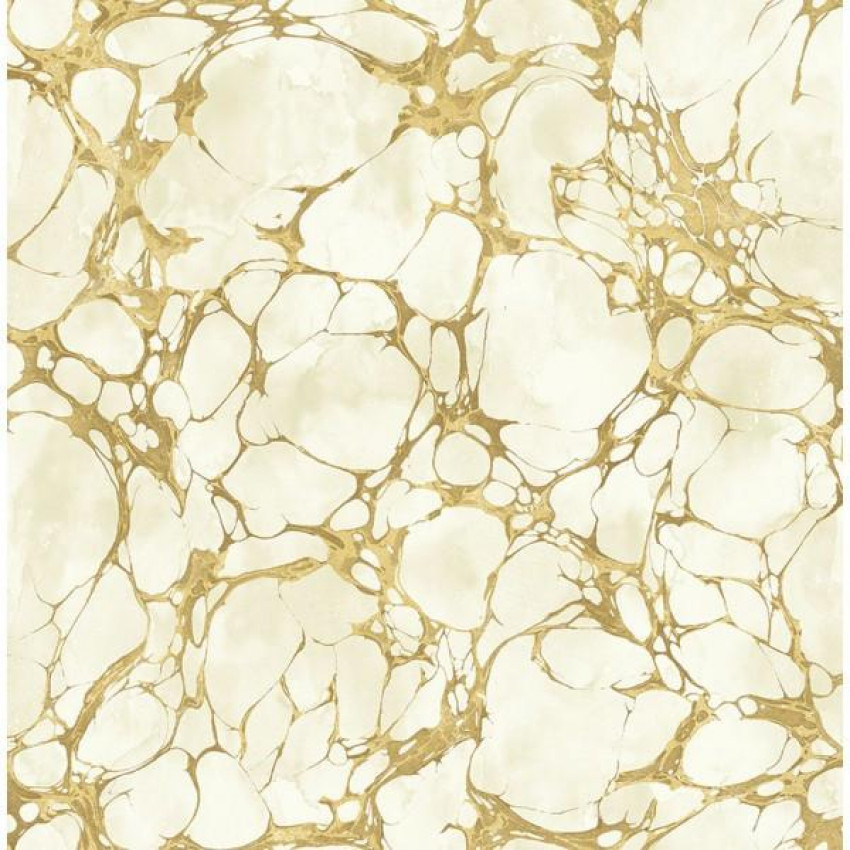 How To Create Perfect Nursery With Gold Marble Wallpaper For Your Baby