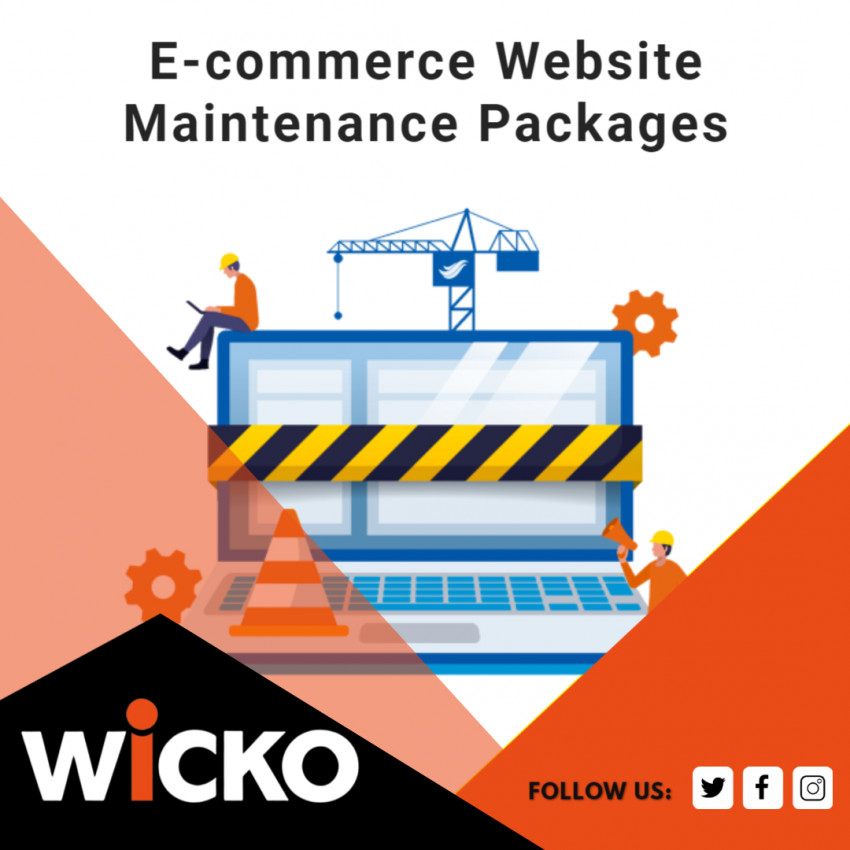 What are the benefits of ecommerce Website Maintenance packages