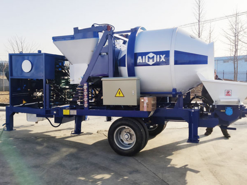 Common Classifications Of Concrete Mixer Pump Machines