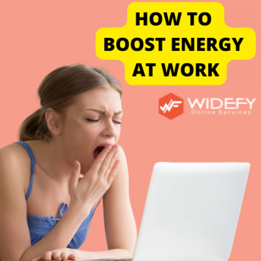 LEARN HOW TO BOOST ENERGY AT WORK