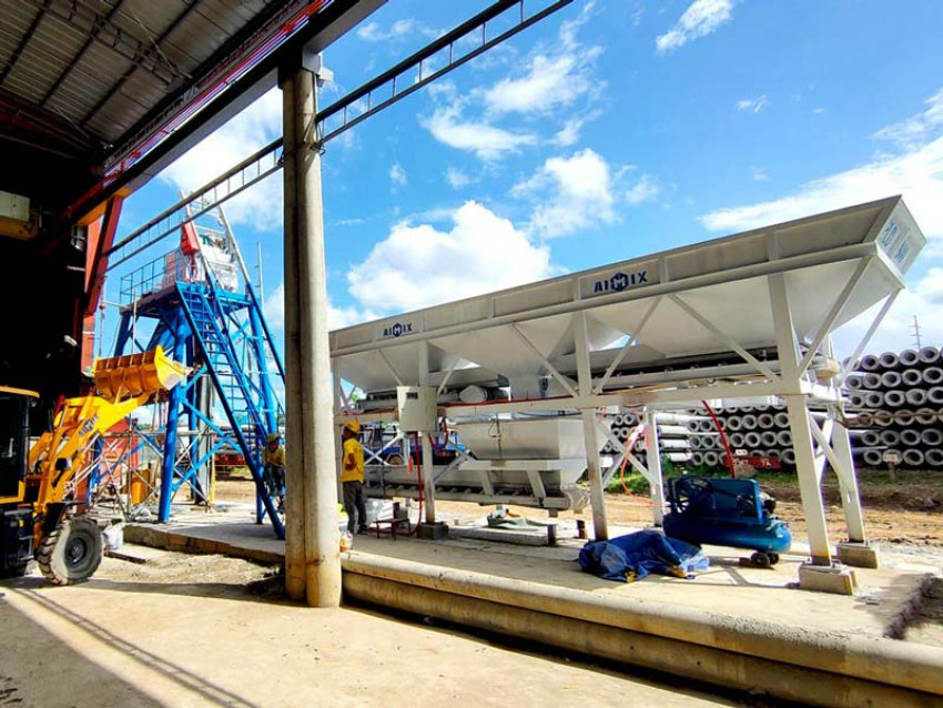 Portable Concrete Plants Create Your On-Site Work Easy