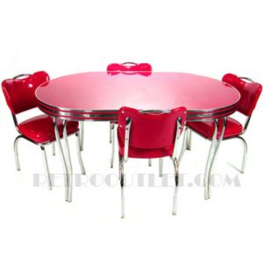 Top 4 retro diner tables and chairs for restaurants