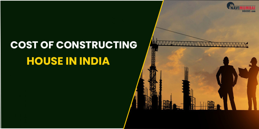 What is the expense of building a house in India?