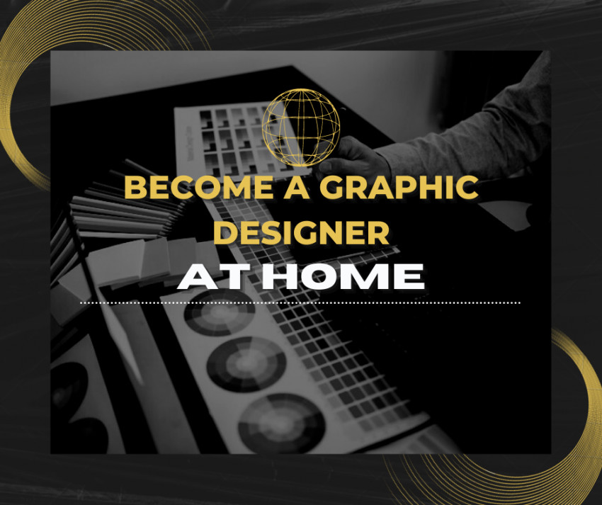 How get become a graphic designer || Become a graphic designer at home