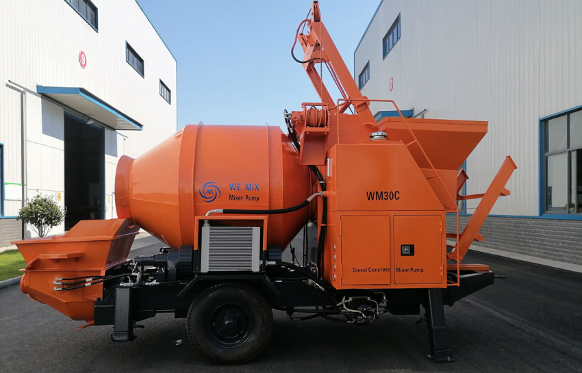 S Valve Concrete Pump for Sale In UAE