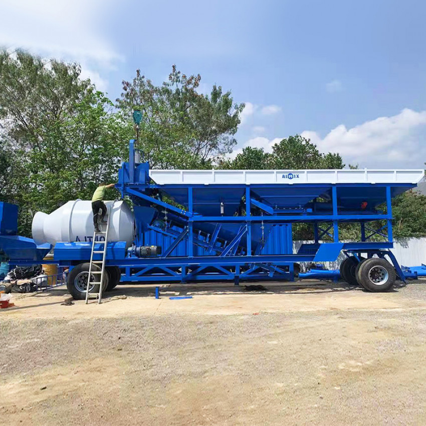 Deciding On The Best Mobile Concrete Mixing Plant For The Construction Business