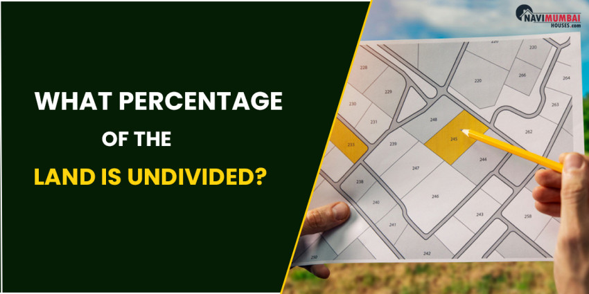What Percentage Of The Land Is Undivided?
