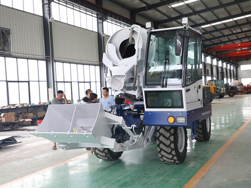 Find The Correct Self Loading Concrete Mixer Truck