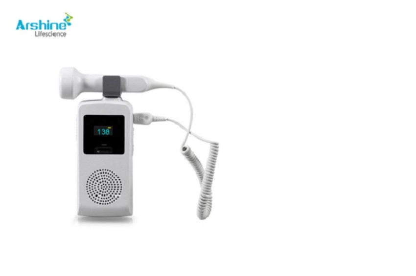 What does a fetal heart monitor do?