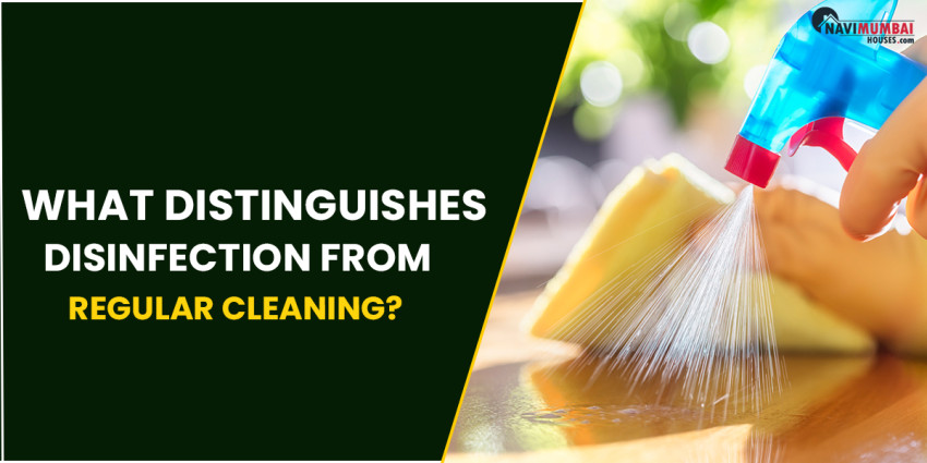 What Distinguishes Disinfection From Regular Cleaning?