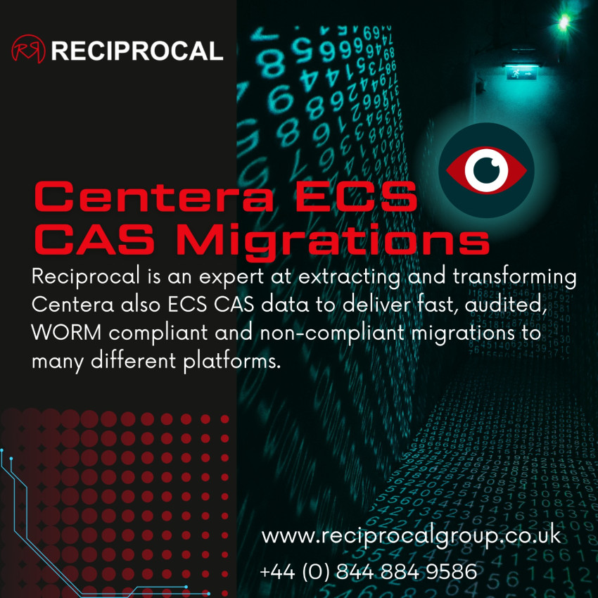 The Best Centera ECS CAS Migrations Services in the UK is Here