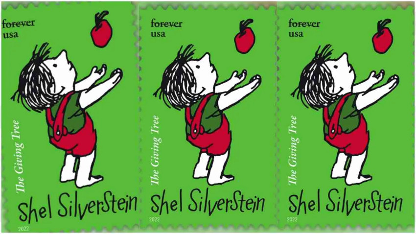 The 2022 USPS Shel Silverstein First Class Postage Stamps
