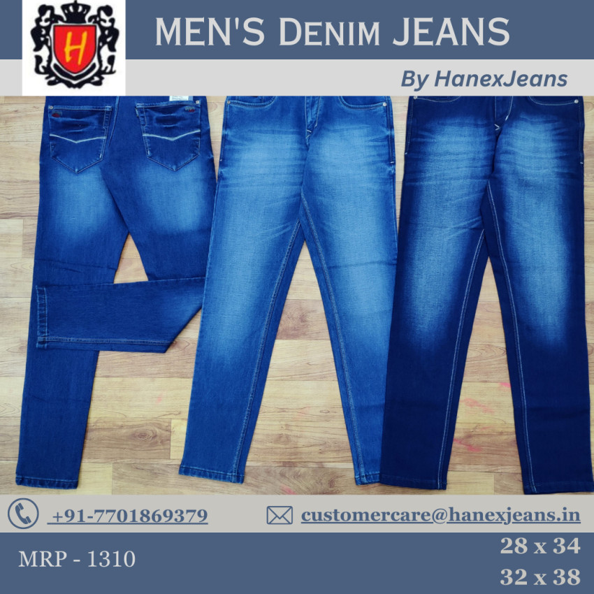 Unleash Your Style with Hanex Jeans Men's Denim Jeans