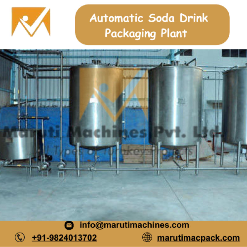 Maruti Machines' Automatic Soda Drink Packaging Plant: Revolutionizing Beverage Packaging Solutions