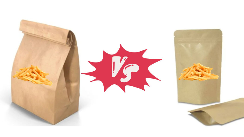 Normal French Fries Packets Vs Zip Lock Packets