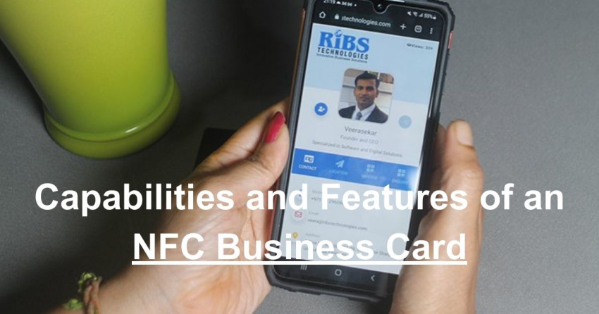 Capabilities and Features of an NFC Business Card