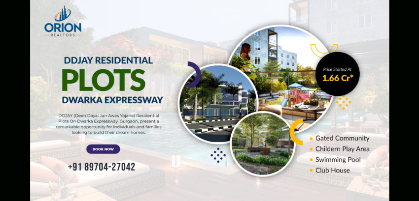 DDJAY Residential Plots on Dwarka Expressway, Gurgaon