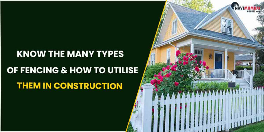 Know The Many Kinds Of Fencing and How To Involve Them Being developed