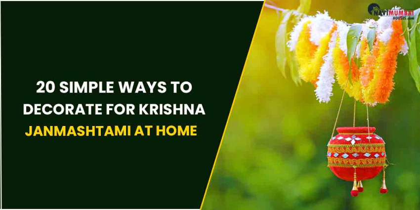 20 Simple Ways To Decorate For Krishna Janmashtami At Home