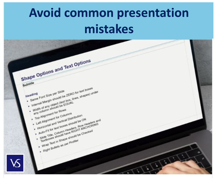 Avoid common presentation mistakes - An oasis of presentation design ideas!