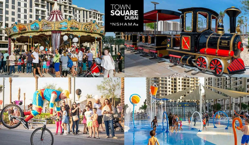 Nshama Town Square A Contemporary Oasis in the Heart of Dubai
