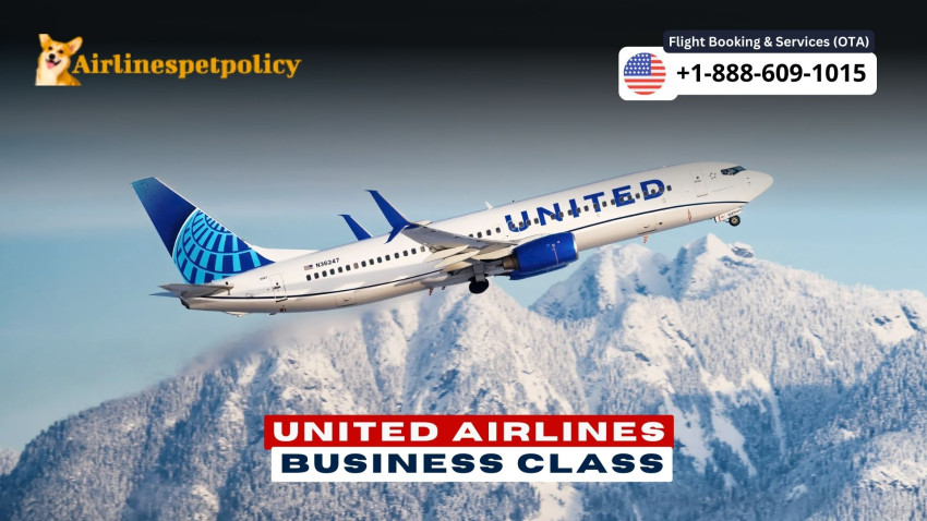 United Airlines Business Class | +1-888-609-1015 (OTA)