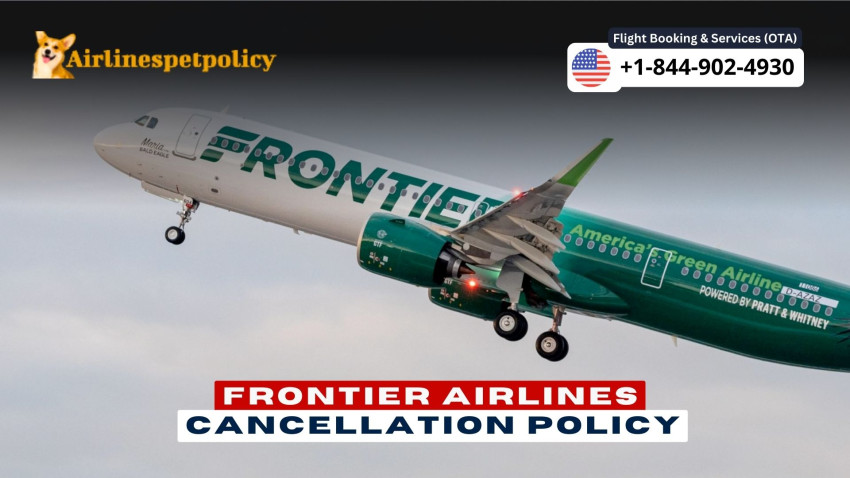 Frontier Airlines Flight Cancellation Policy