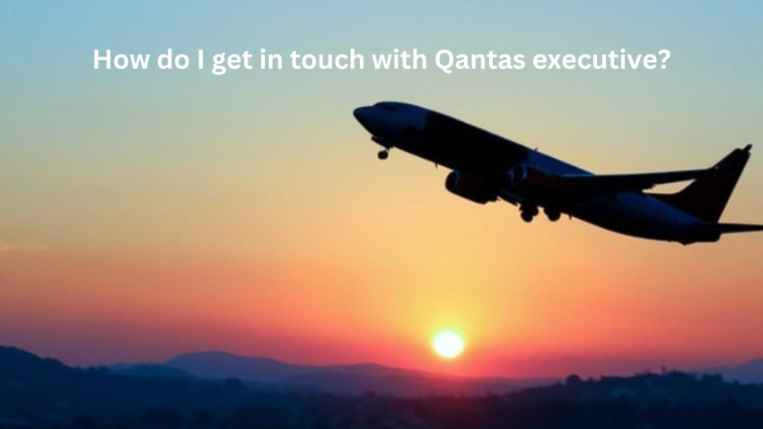 How do I get in touch with Qantas executive?