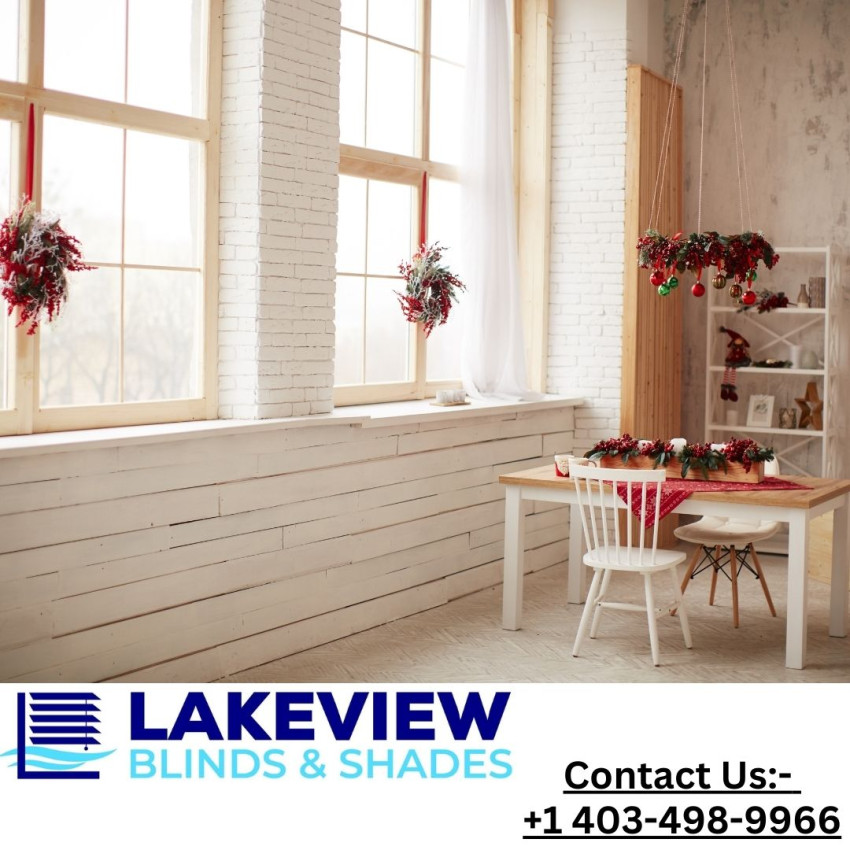 Christmas Home Decor: Enhancing The Look With Window Blinds 