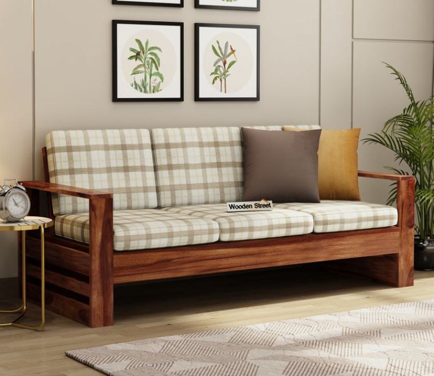 Elevate Your Living Space with High-Quality Wooden Sofa Sets