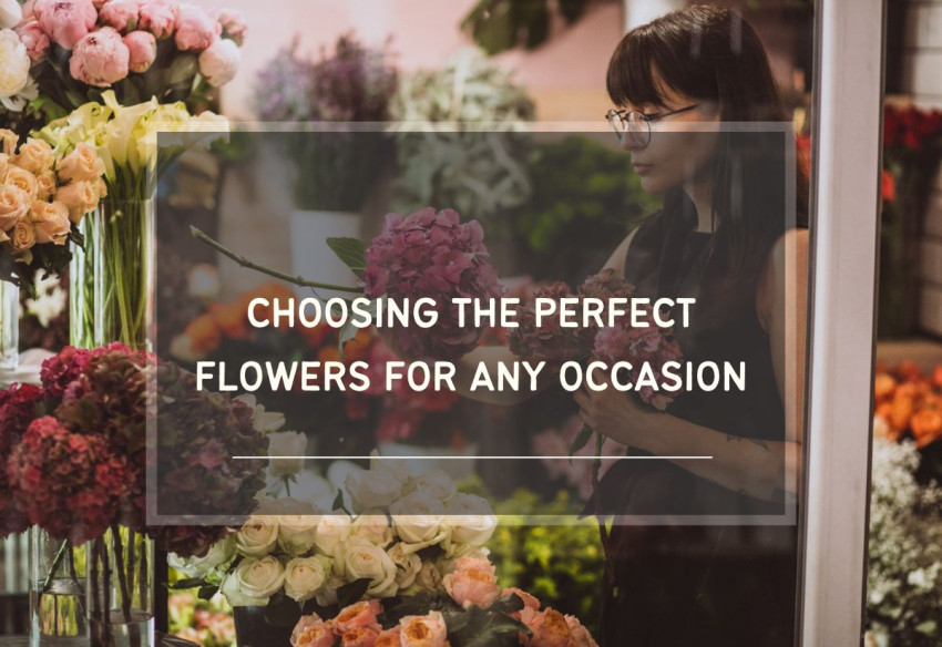 Blooms for Every Moment: Choosing the Perfect Flowers for Any Occasion