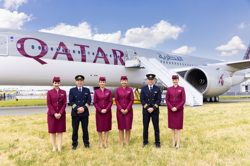 Talk with a representative of Qatar Airways in The UK