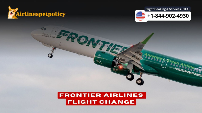 Frontier Airlines Change Flight Policy & Fee