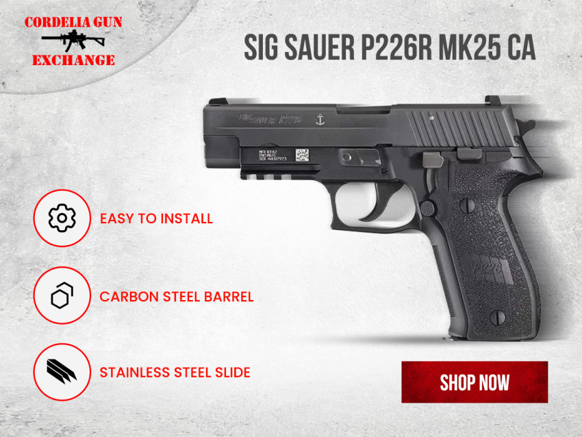 Sig Sauer P226 MK25 California Compliant