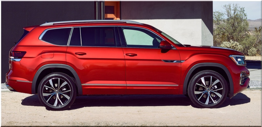 The 2024 Volkswagen Atlas and Atlas Cross Sport SUVs Have Improved in Style and Safety