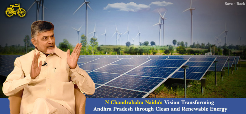 N Chandrababu Naidu Vision Transforming Andhra Pradesh through Clean and Renewable Energy
