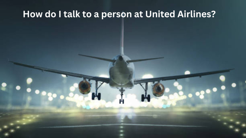 How do I get human at United Airlines?