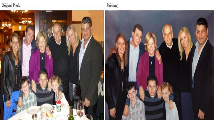 Generate An Oil Painting Portrait With Your Family Picture!