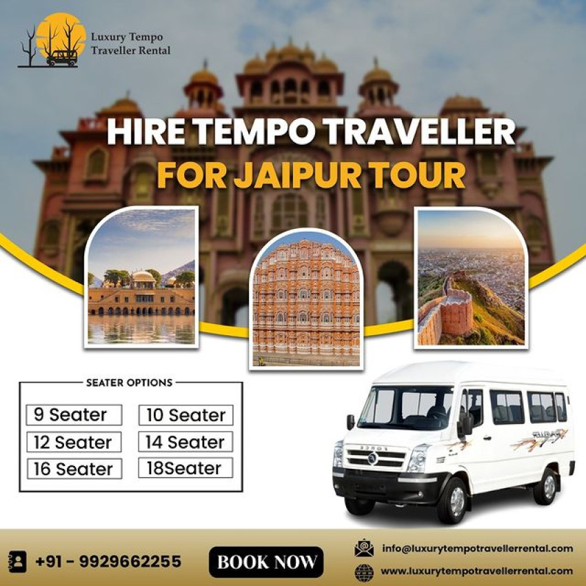 The Top Destinations to Visit with Tempo Traveller Hire in Rajasthan