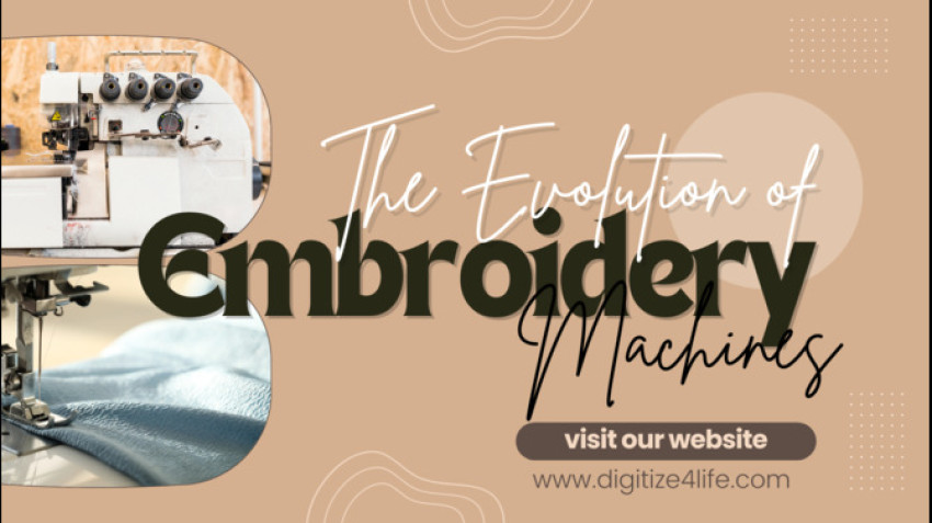 The Evolution Of Embroidery Machines: Past, Present, And Future