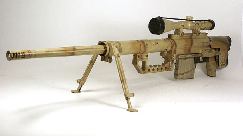 Cheytac M200 Intervention, a bolt-action sniper rifle