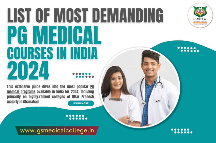List of most demanding PG Medical Courses in India 2024
