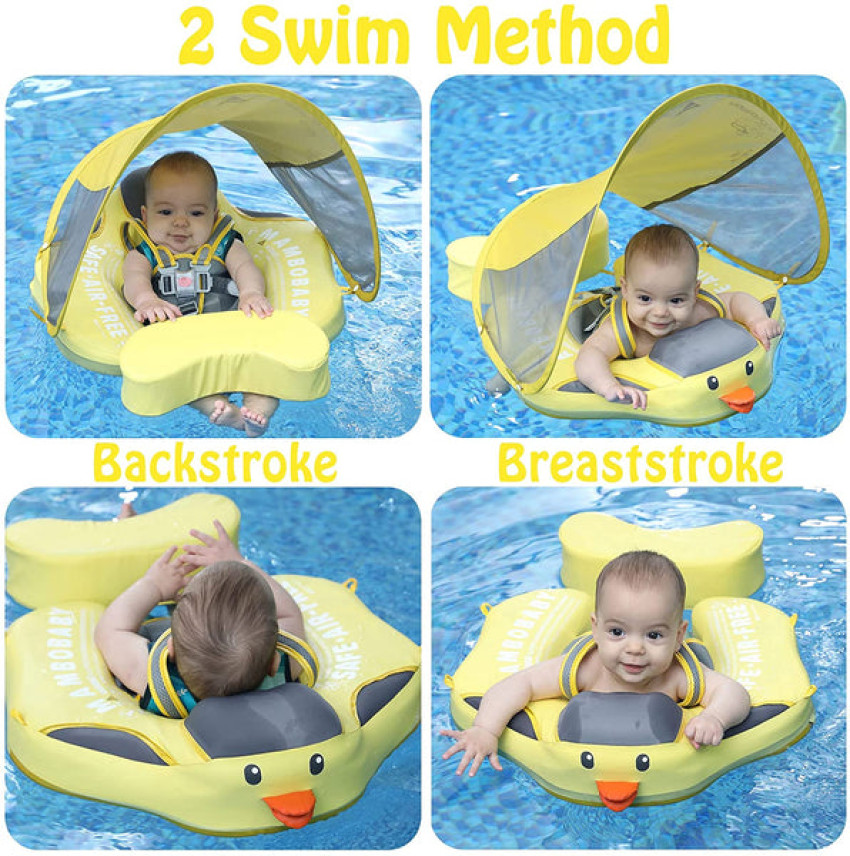 Order ergonomic Baby Pool Float with 3 vital perks
