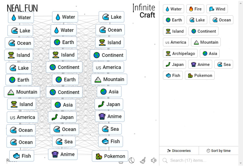 How to Make Pokemon in Infinite Craft